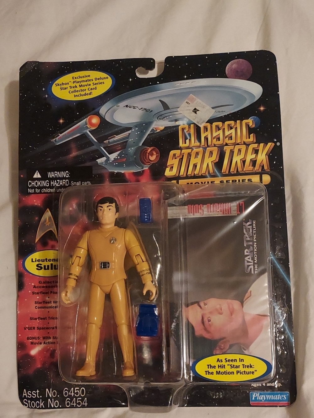Classic Star Trek Collectible Action Figure - Lieutenant Sulu